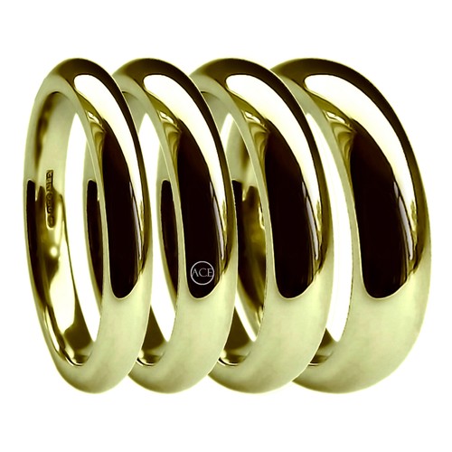 Hof eheringe gelbgold - 9, kt