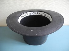 Champagner Eimer Chapeau Moët Vintage French Top Hat Ice Bucket Champagnerkühler