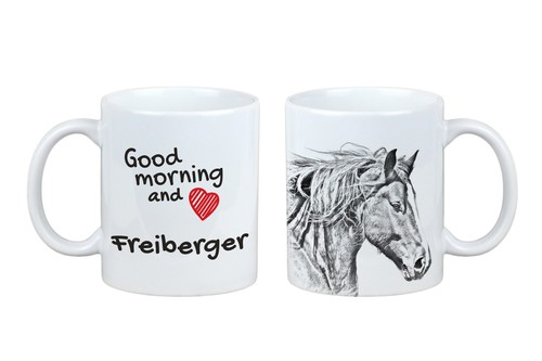 Freiberger tasse mit pferd - freiberger,