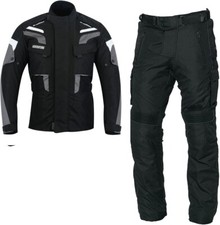 Motorrad Kombi Herren Jacke und Hose Herren Motorrad Textil Kombi Wasserdicht 