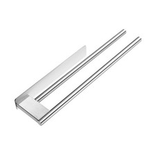 Handtuchhalter ohne Bohren Doppelt 304 Edelstahl, Handtuchstange Zweiarmig