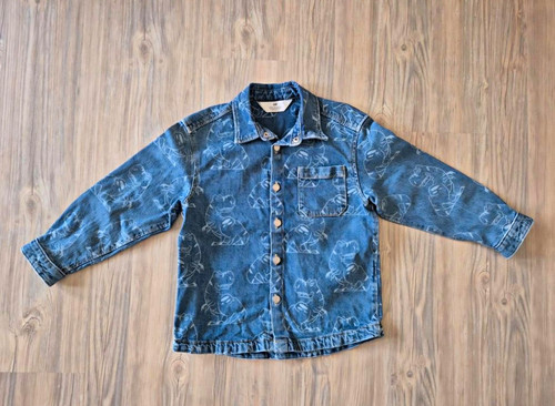 Jeansjacke dino print - h&m,