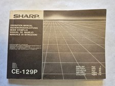Original Sharp CE-129P