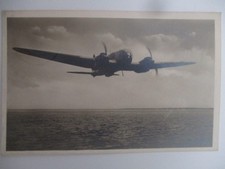 Fotokarte Luftwaffe Flugzeug