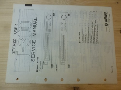 Yamaha 300 servicemanual - ,