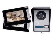Video Türklingel mit Kamera Nachtsicht 7" Monitor Gegensprechanlage Türklingel S
