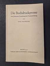 Die Buchdruckpresse von