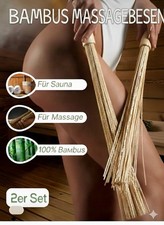Bambus-Massagebesen, Sauna