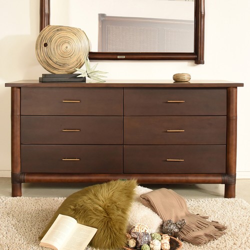 Bambus kommode tropic - bambus, rattan