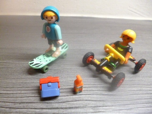 Playmobil kinder mit - kettcar, +