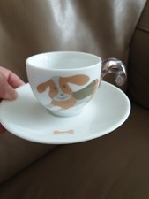 SAMMELTASSE / MOCCATASSE / GUZZINI ITALY/ HUND 