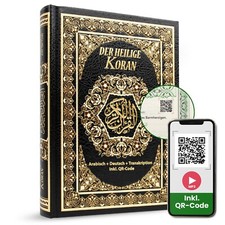 Kompletter Koran Deutsch Arabisch Transkription Hardcover New Edition Schwarz