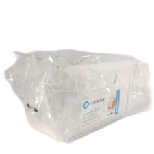 iDesign Aufbewahrungsbox Griff Plastikschale groß Schrank Kühlschrank Nahrungsmi