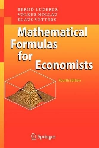 Mathematical formulas for - formulas,