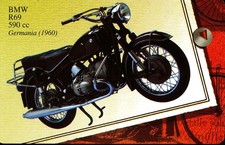 Italien - PF 1145 "Motorrad Oldtimer - BMW R69 590cc" VOLL - 70.000 Ex.
