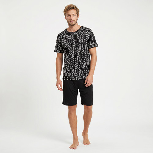 Kurzer schlafanzug pyjama - kurzer,