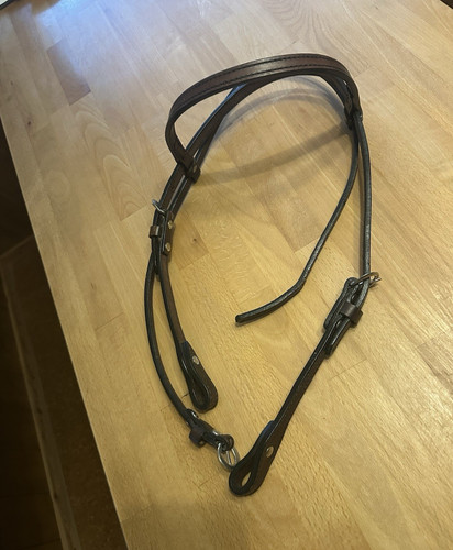 Braune einfache leder trense - braune,