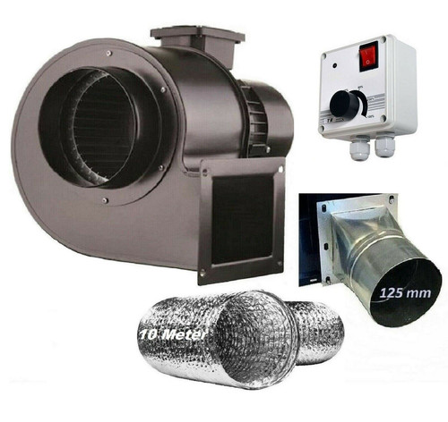 Regelbarer radiallüfter 230v - radiallüfter,