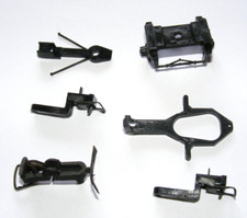 HO Modellbahn Kupplungen KK Aufnahme + Bügelkupplungen Konvolut