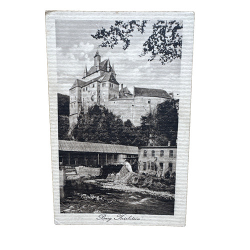 Ansichtskarte postkarte burg - postkarte,