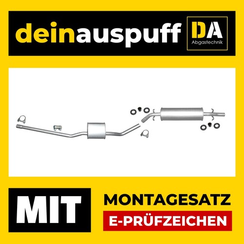 Auspuffanlage für mercedes - für,