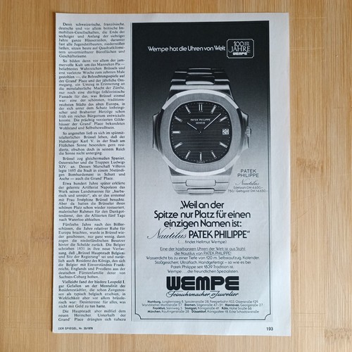 Patek philippe nautilus 1978 - patek,