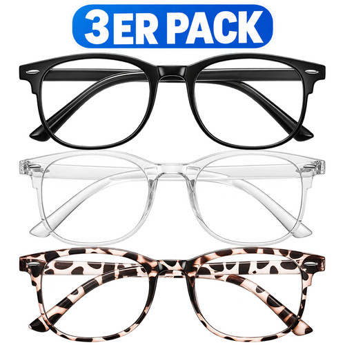 3er pack lesebrille - pack,