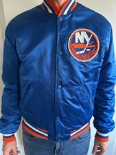 Starter Jacke 80s/90s, NHL, NY Islanders, Größe M, Vintage, Bomberjacke.