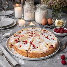 Bio Himbeer Vanille Kuchen