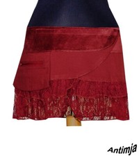 Mini Wickelrock Hippie  Goa Psy Festival Gothik Vintage India Rock Folklorerock 