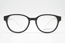 Brille eye max KT 5912 Schwarz Grün Transparent Oval Brillengestell Neu