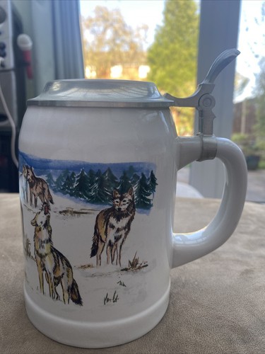 Domex keramik deckel bierstein - keramik,