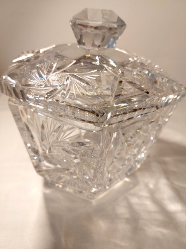Bleikristall schale mit - bleikristall,