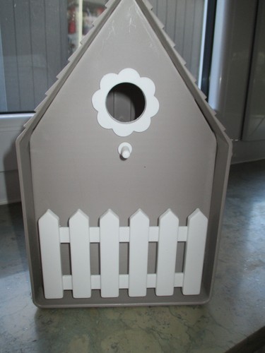 Vogelhaus nessa grau - vogelhaus,