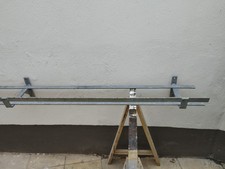 Blumenkastenhalterung XXL  aus Eisen 225 cm breit | Wand Blumenkastenhalter 