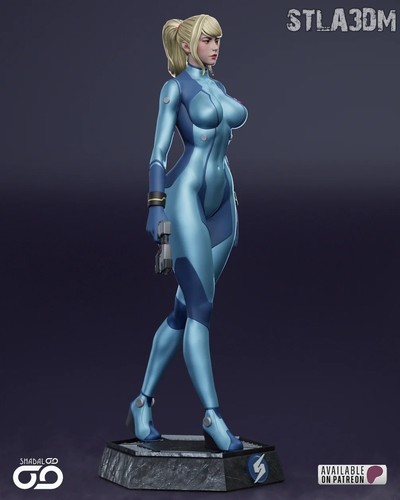 Samus aran scale handmade - samus,