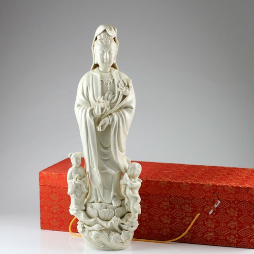 Porzellanfigur guanyin segen - porzellanfigur, "segen"