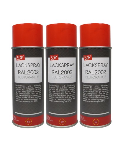 Lackspray ral 2002 - 3x,