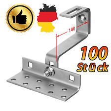 Dachhaken 3-fach verstellbar Halterung Solar PV Photovoltaik-Anlage