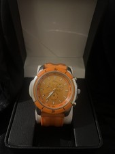 Platino Herrenuhr Orange 55mm
