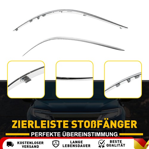 Zierleiste stoßfänger - 2x,