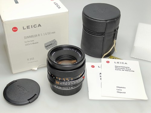 Leica summilux 50mm 4 rom - summilux-r, f1.4