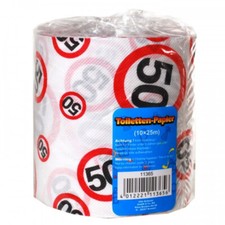 Toilettenpapier 50. Geburtstag