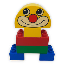 LEGO 2295 Duplo Clown Basic Set 1999 Vollständig Bespielt 7 Teile Bausteine Teil