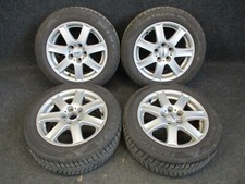 16" RIAL Alufelgen Winterreifen 205 55 91H AUDI A4 B6 B7 A6 7x16 ET40 KBA 45567