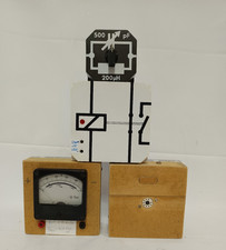 PHYWE 4-er Set (Voltmeter  Röhrenfassung, Relais Grundschaltung, Schwingkreis )
