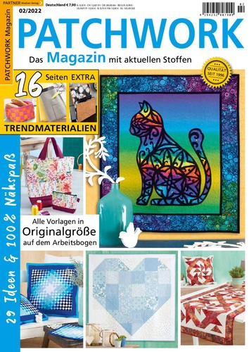 Patchwork magazin 2022 - magazin, 2/2022