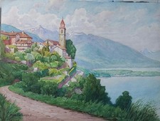  Aquarell 1 "Ronco s. Ascona