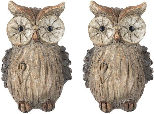 Deko eulen figuren 2er - deko, 9