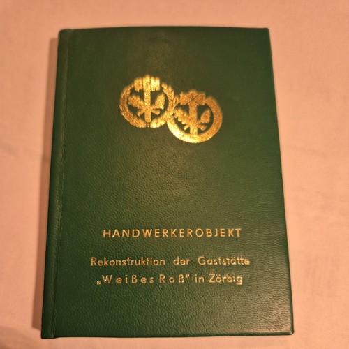 Minibuch handwerkerobjekt - minibuch,